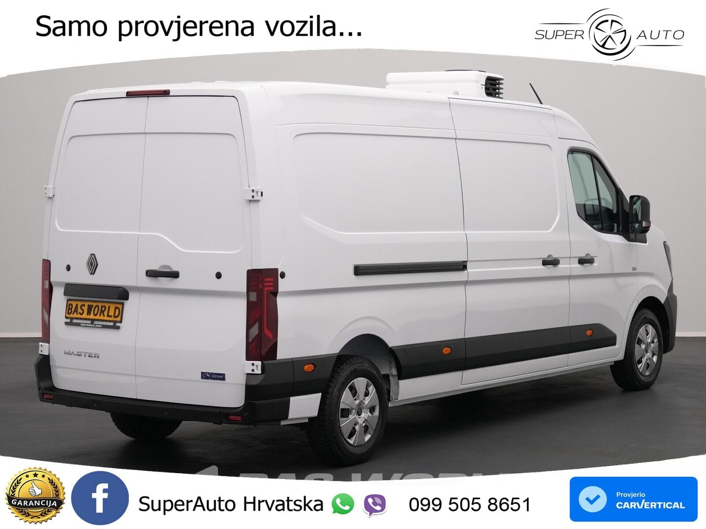 Renault Master 150PK Automaat L3H2 Koelwagen Koel/vries 150 KS