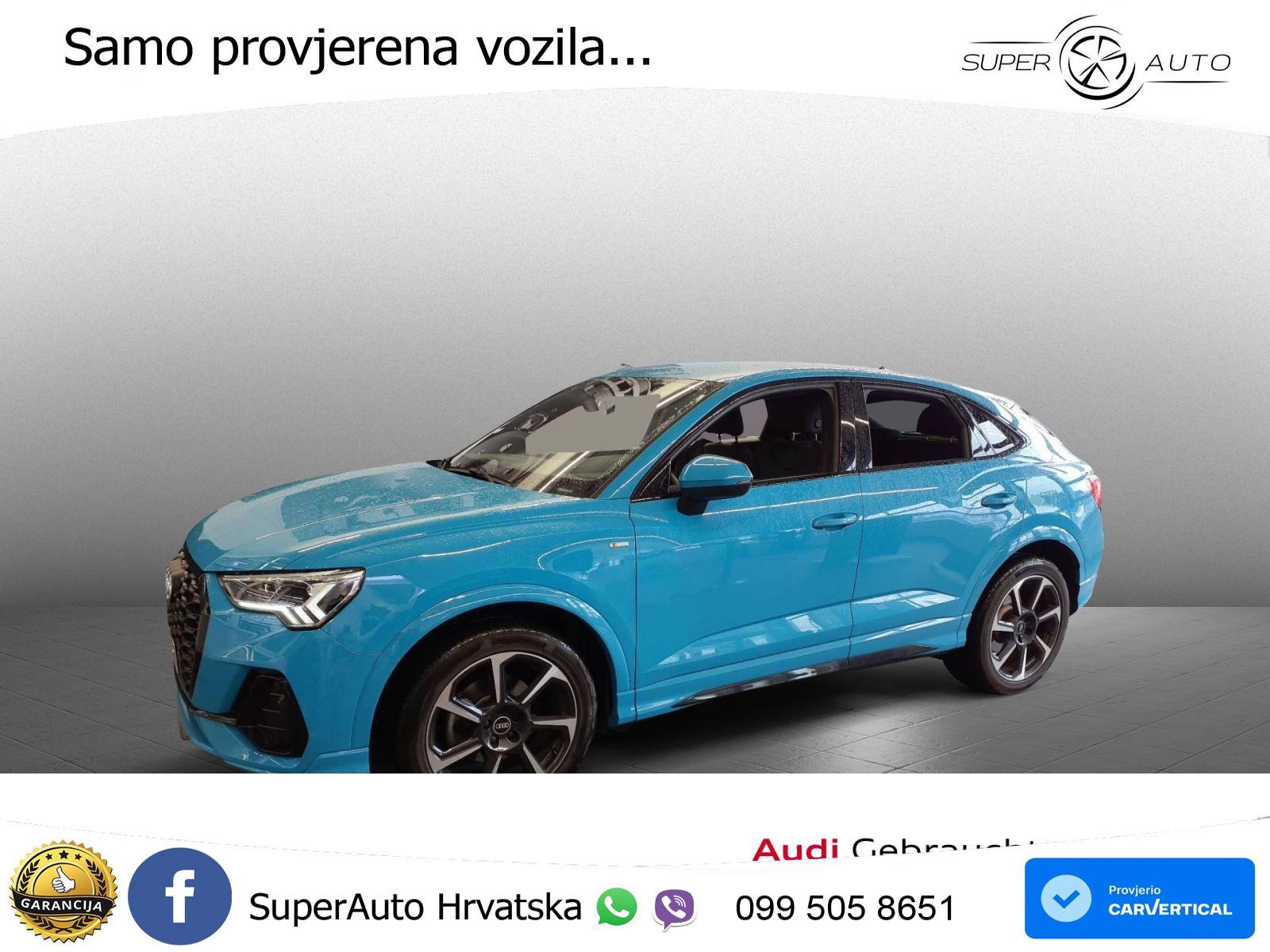Audi Q3 Sportback 35 TFSI (150 KS) S tronic S line