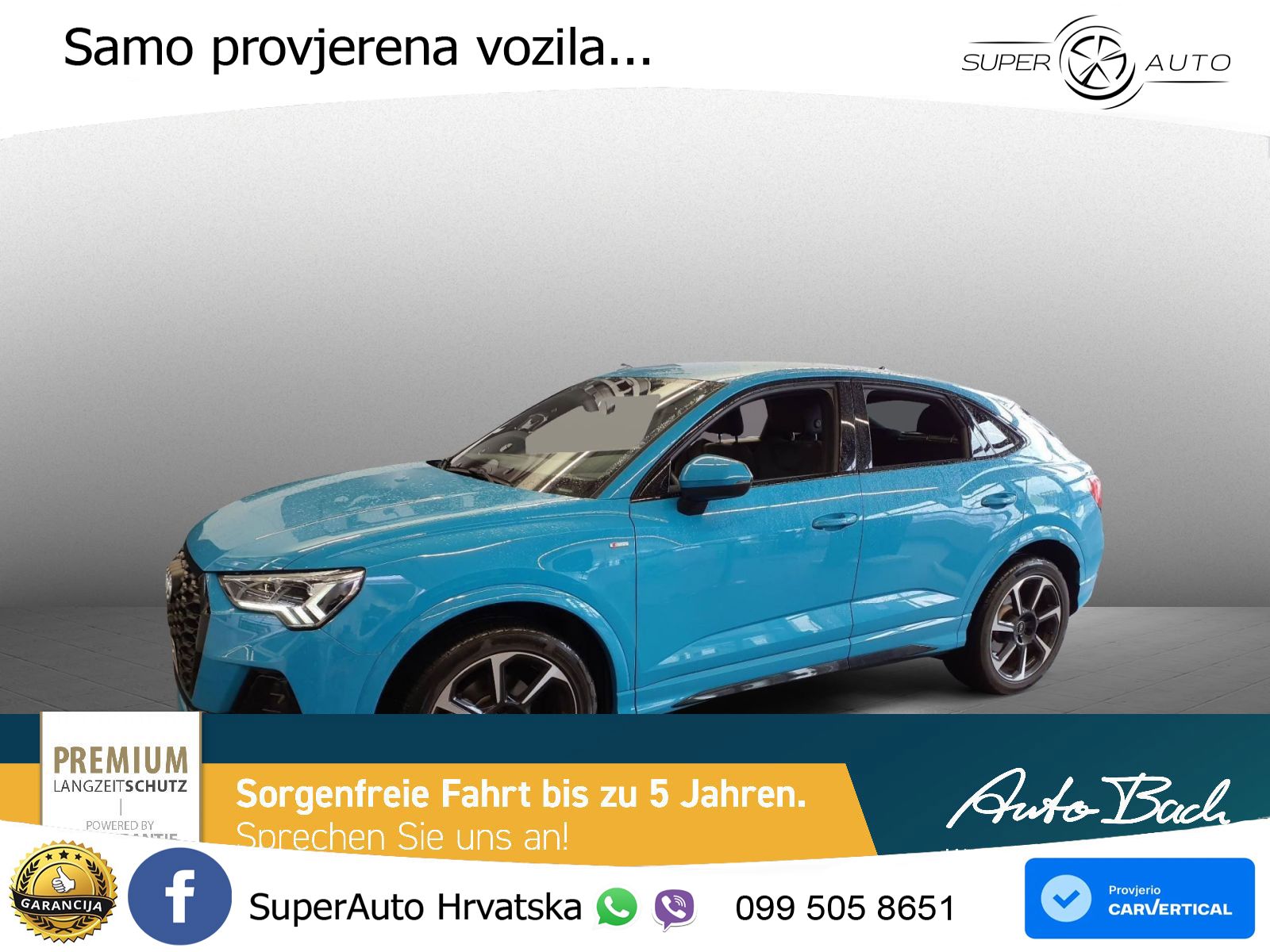 Audi Q3 Sportback 35 TFSI (150 KS) S tronic S line