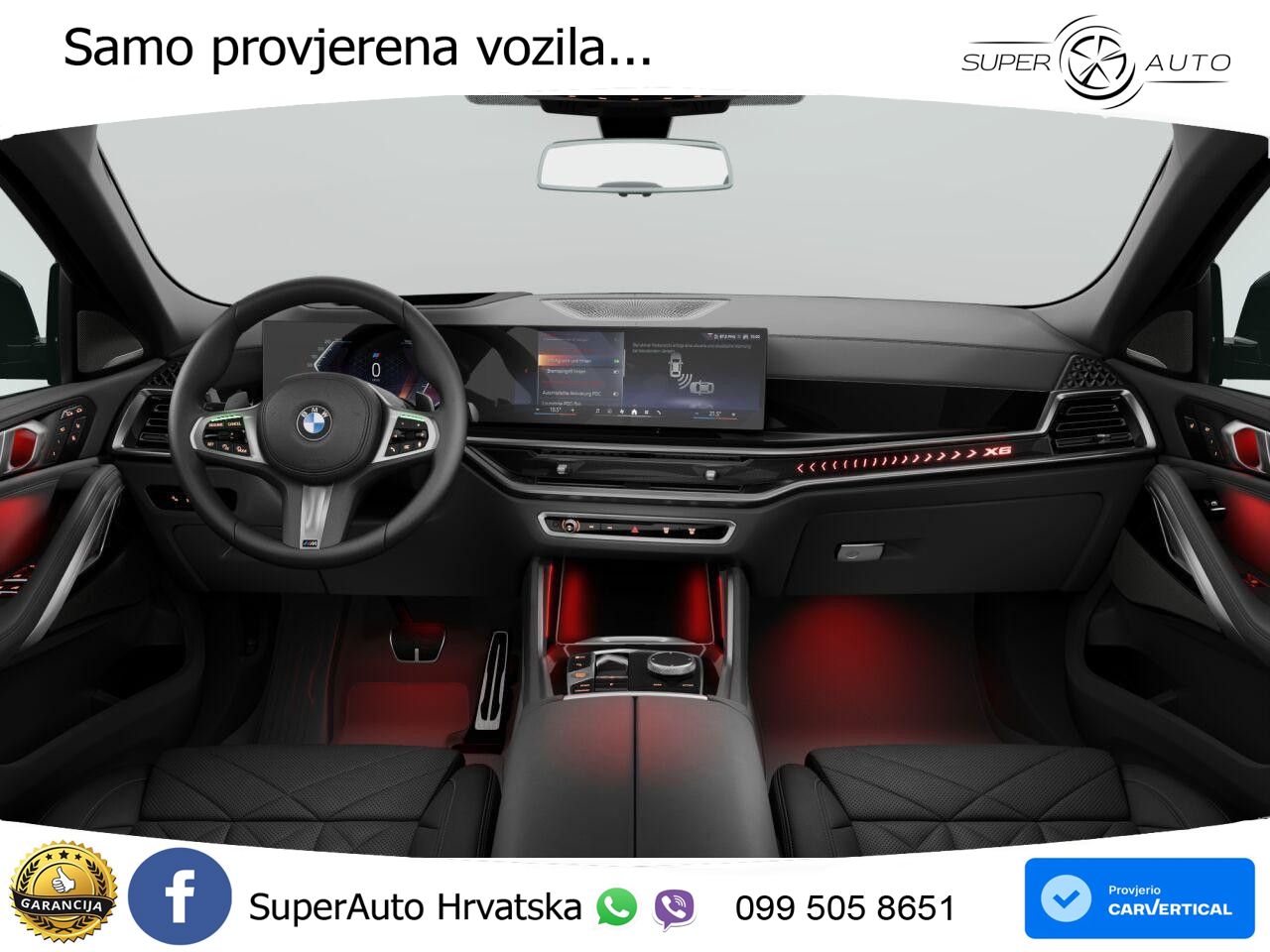 BMW X6 40i (381 KS) xDrive Steptronic M Sport ACC+GR SJED+360+PANO