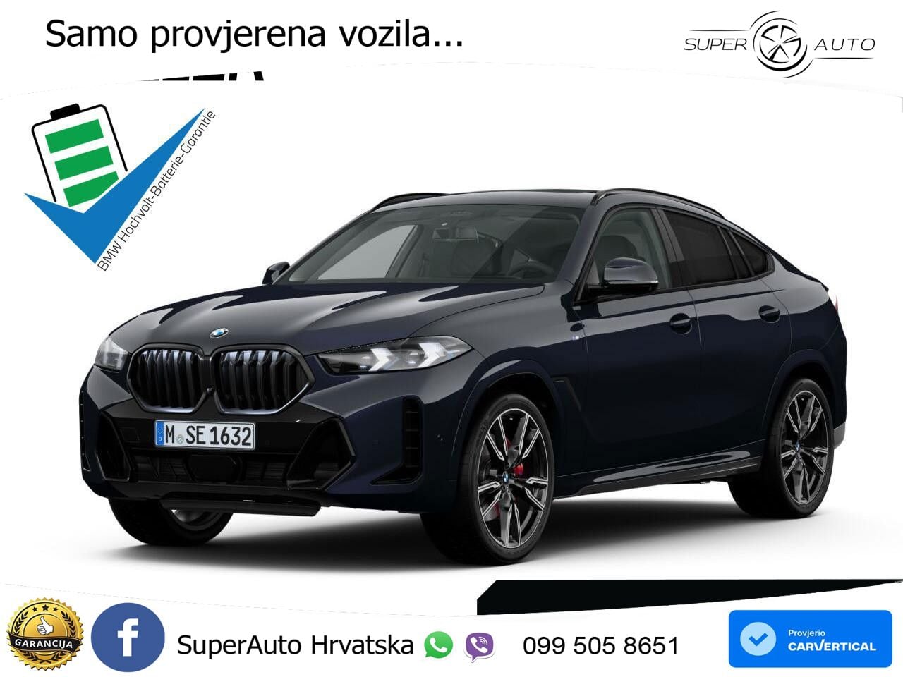 BMW X6 40i (381 KS) xDrive Steptronic M Sport ACC+GR SJED+360+PANO