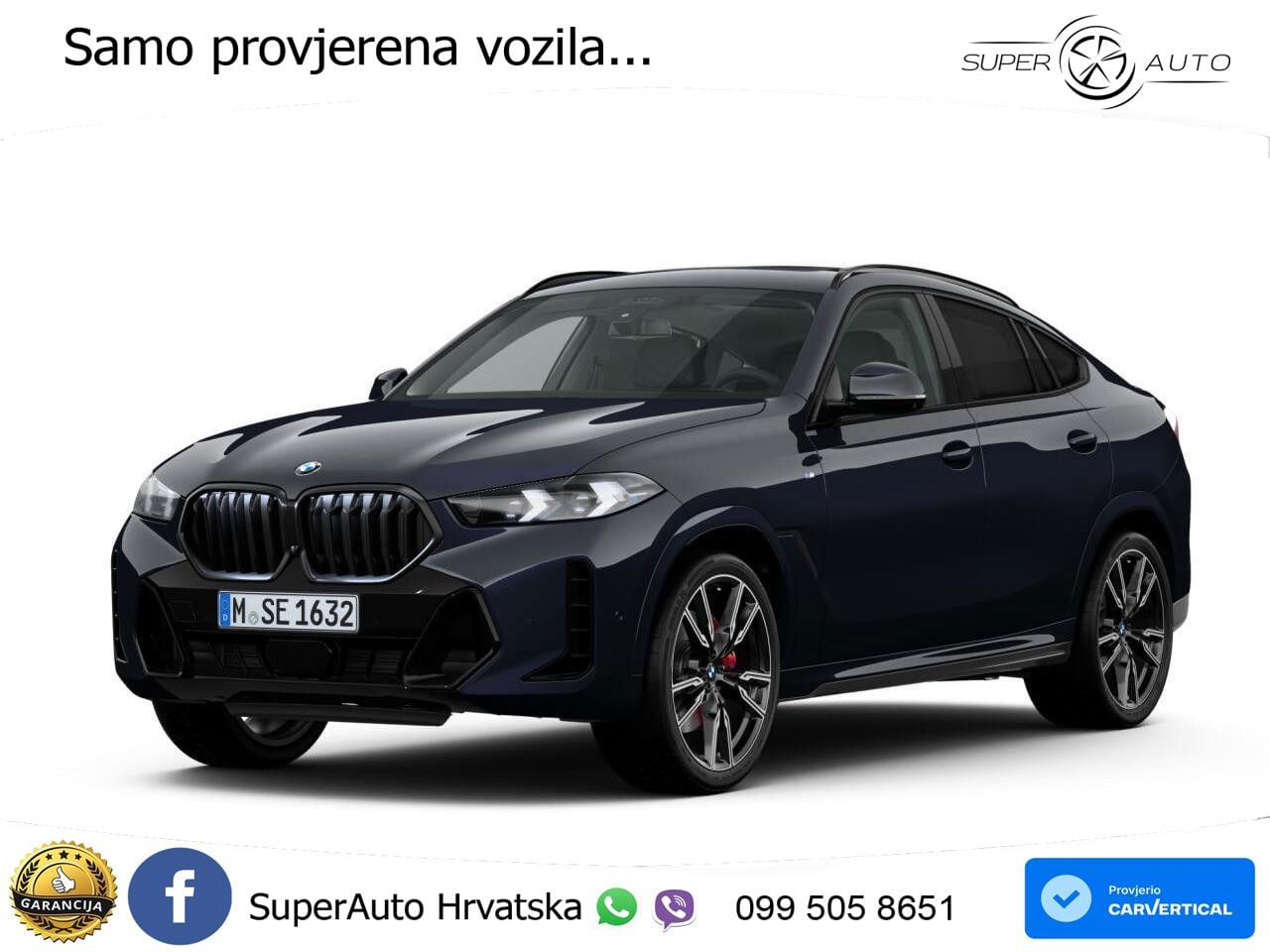 BMW X6 40i (381 KS) xDrive Steptronic M Sport ACC+GR SJED+360+PANO