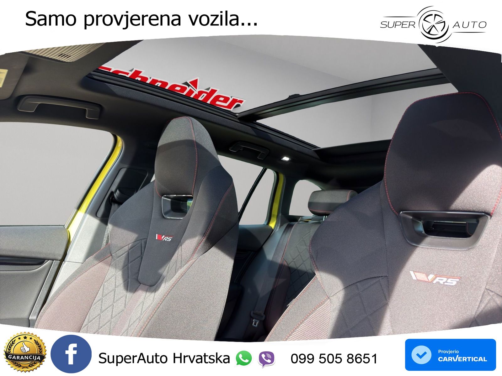 Škoda Octavia Combi RS 2.0 TSI (265 KS) DSG LED+GR SJED+ACC