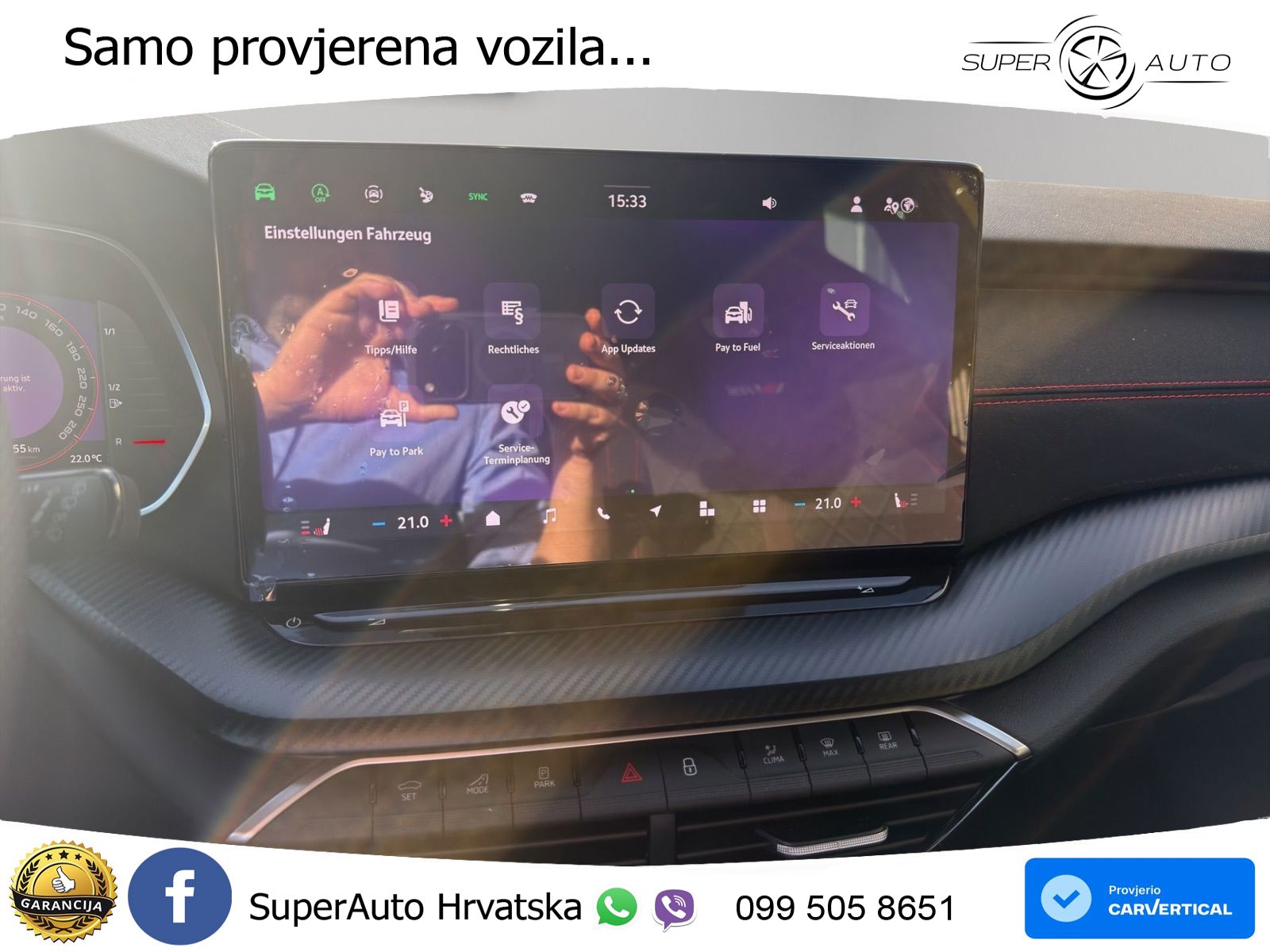 Škoda Octavia Combi RS 2.0 TSI (265 KS) DSG LED+GR SJED+ACC