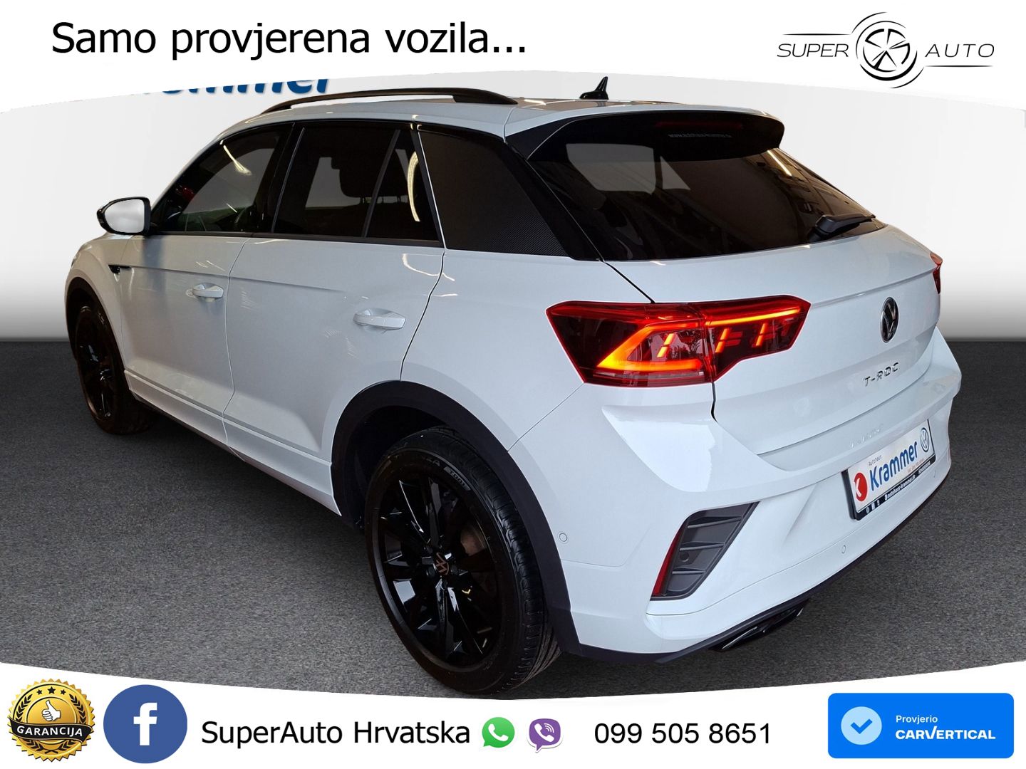 Volkswagen T-Roc 1.5 TSI (150 KS) DSG R-Line MATRIX+GR SJED+KAM