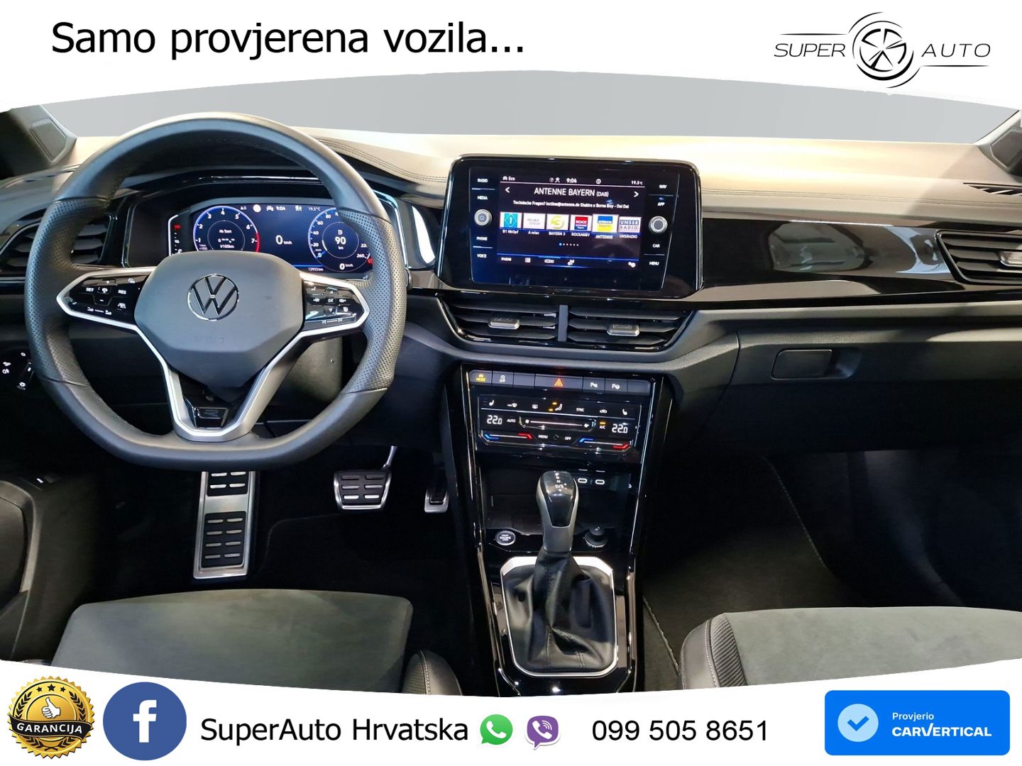 Volkswagen T-Roc 1.5 TSI (150 KS) DSG R-Line MATRIX+GR SJED+KAM