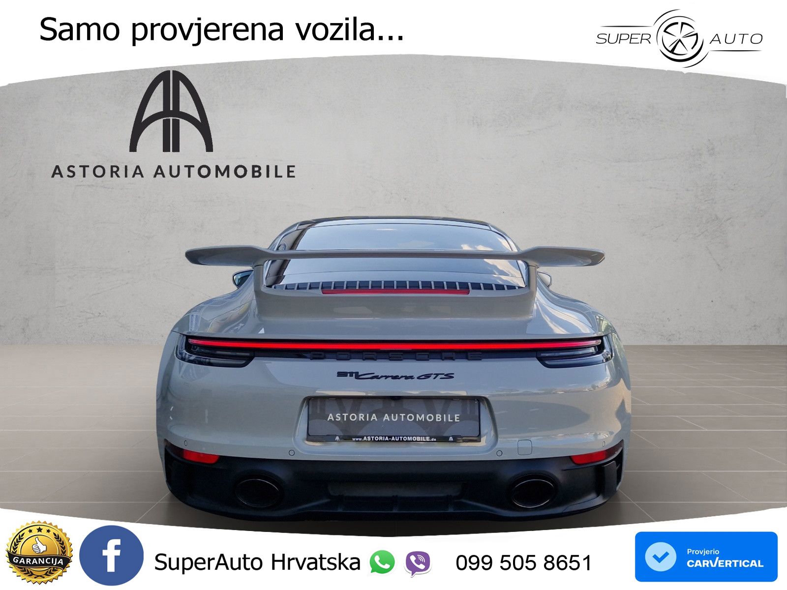 Porsche 911 Carrera GTS 3.0 (480 KS) PDK ACC+GR SJED+360+PANO