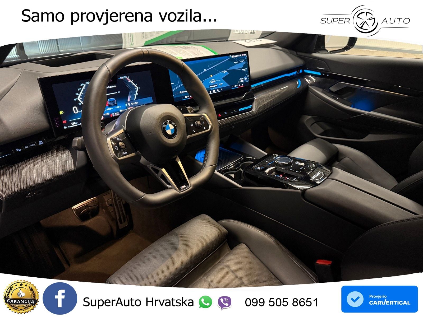 BMW 520d Touring (197 KS) Steptronic M Sport LED+GR SJED+ACC