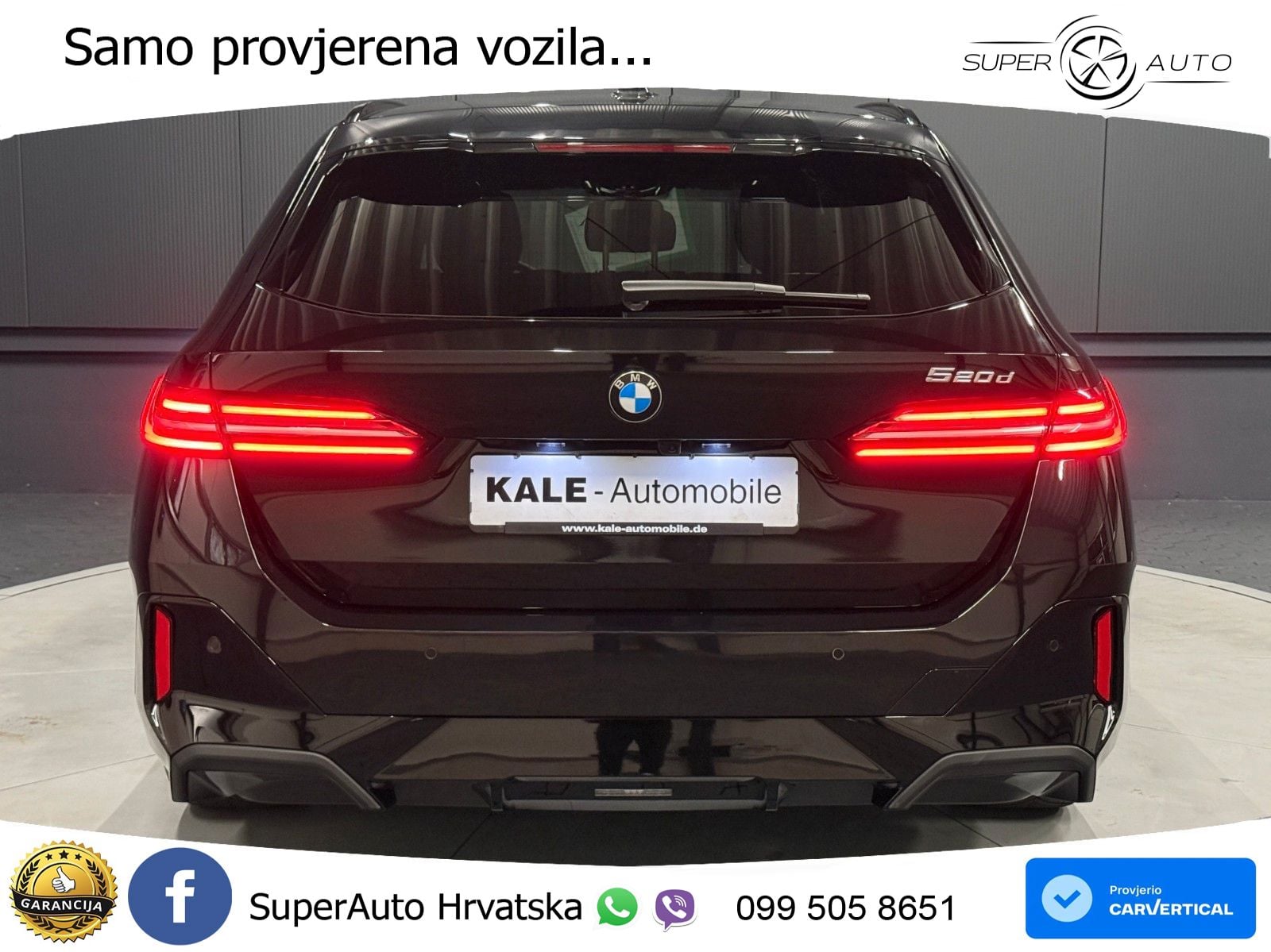 BMW 520d Touring (197 KS) Steptronic M Sport LED+GR SJED+ACC