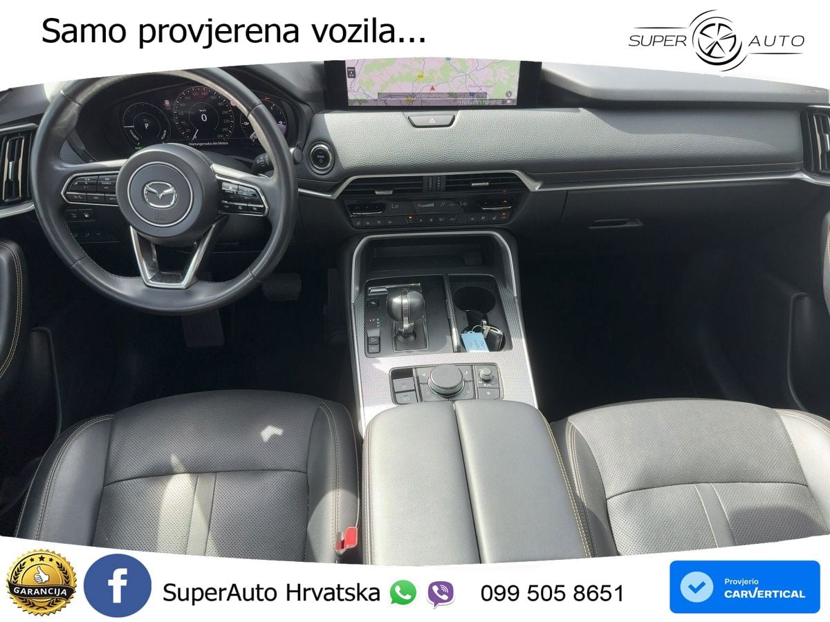 Mazda CX-60 2.5 e-Skyactiv (328 KS) AWD Automatic ACC+GR SJED+360+PANO