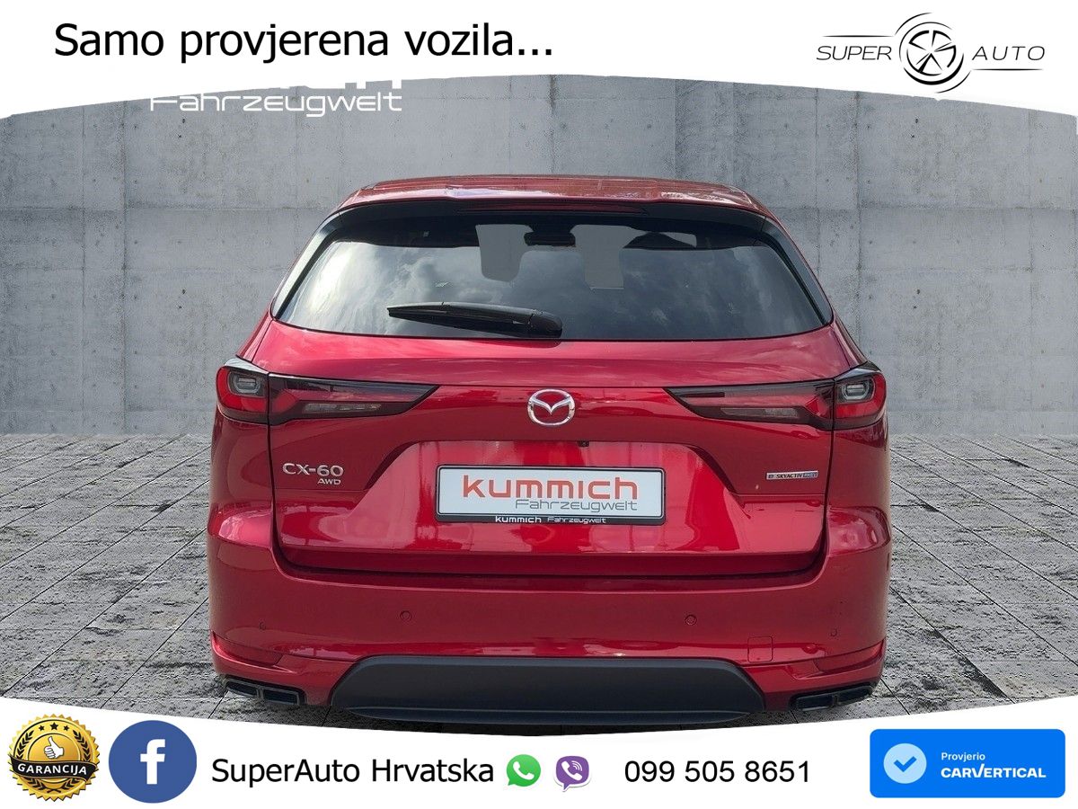 Mazda CX-60 2.5 e-Skyactiv (328 KS) AWD Automatic ACC+GR SJED+360+PANO