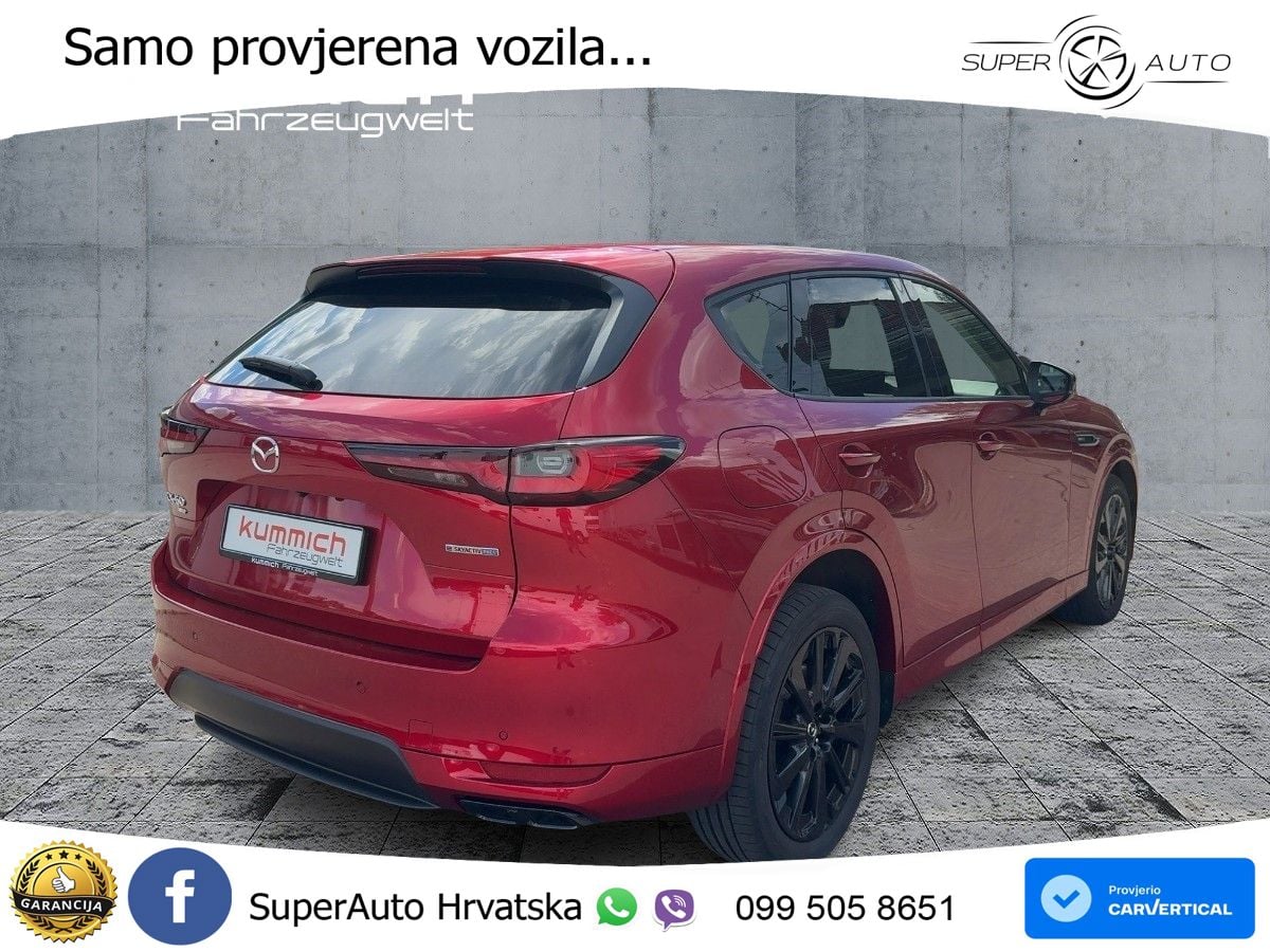 Mazda CX-60 2.5 e-Skyactiv (328 KS) AWD Automatic ACC+GR SJED+360+PANO