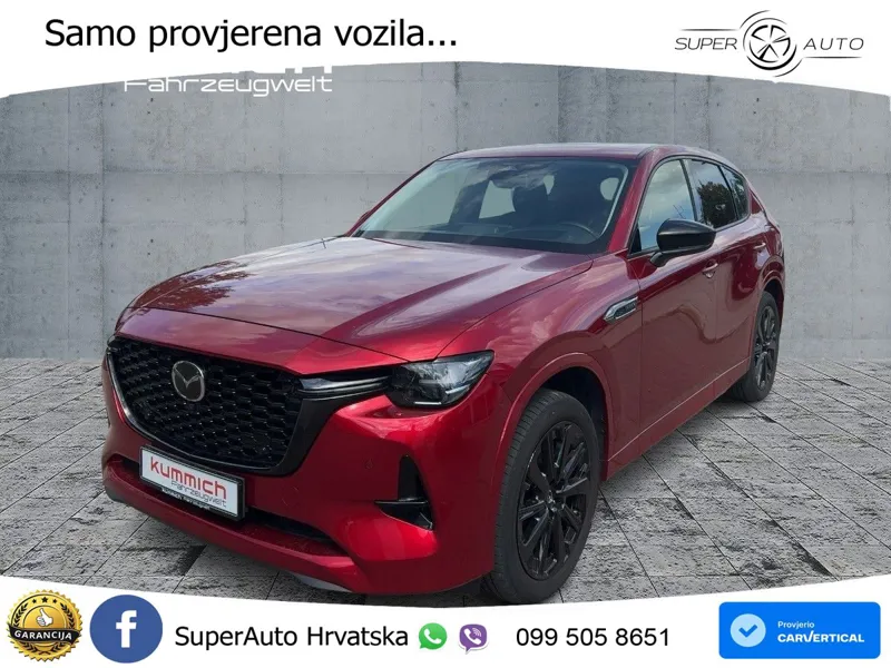 Mazda CX-60 2.5 e-Skyactiv (328 KS) AWD Automatic ACC+GR SJED+360+PANO