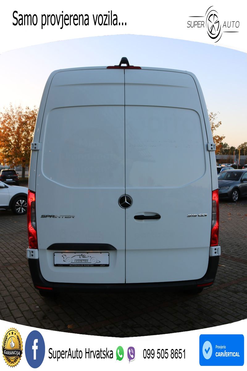 Mercedes-Benz Sprinter 315 CDI Kasten L2H2 /MBUX/Kamera/Klima/ 150 KS