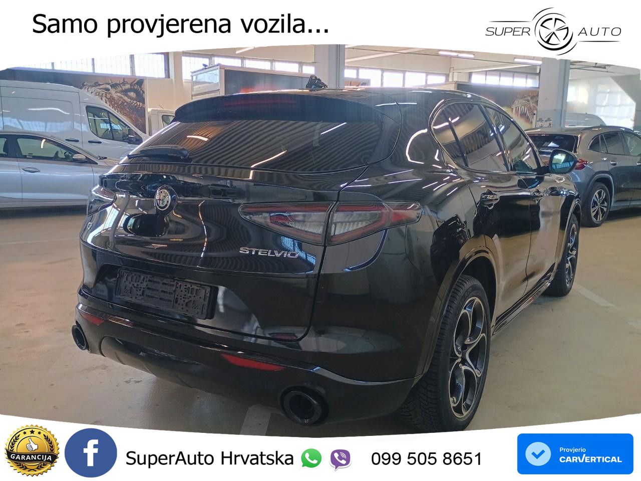 Alfa Romeo Stelvio 2.2 MultiJet II (210 KS) Q4 Automatic MATRIX+GR SJED+KAM