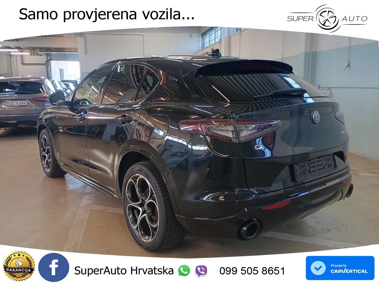 Alfa Romeo Stelvio 2.2 MultiJet II (210 KS) Q4 Automatic MATRIX+GR SJED+KAM