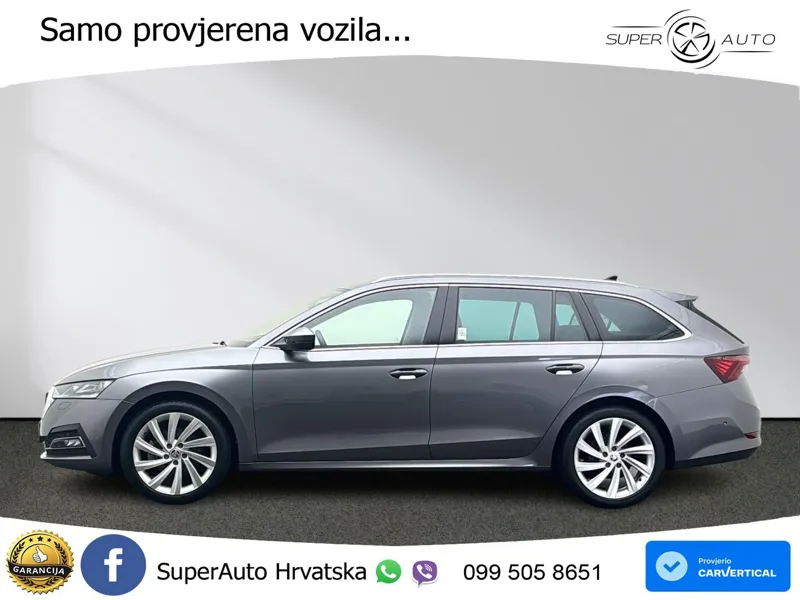 Škoda Octavia Combi 2.0 TDI (150 KS) DSG MATRIX+GR SJED+KAM