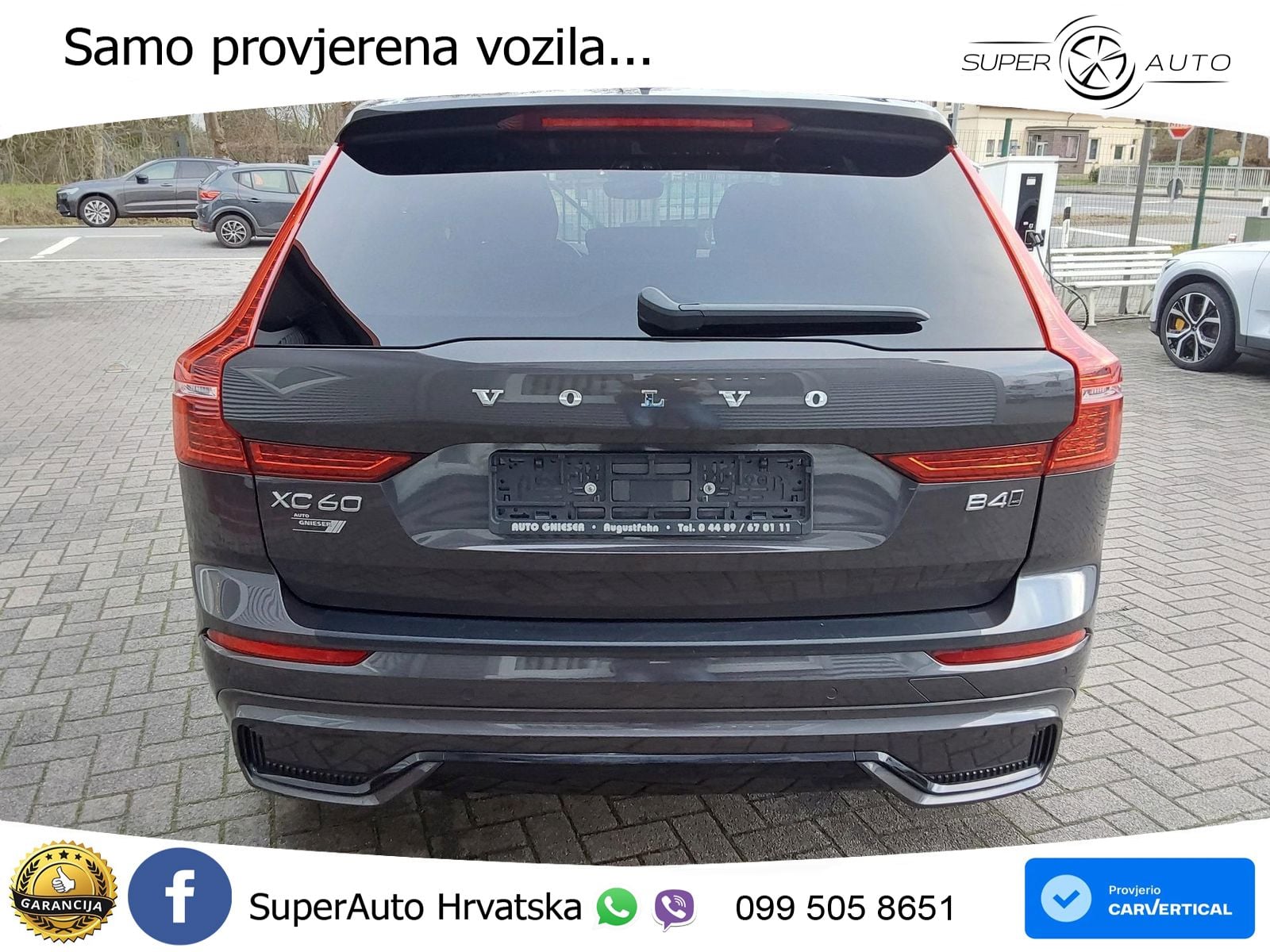 Volvo XC60 B4 Diesel AWD Geartronic LED+GR SJED+ACC