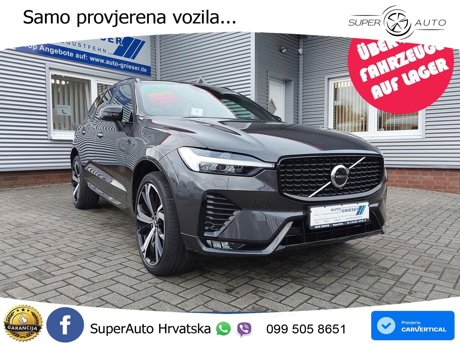 Volvo XC60 B4 Diesel AWD Geartronic LED+GR SJED+ACC
