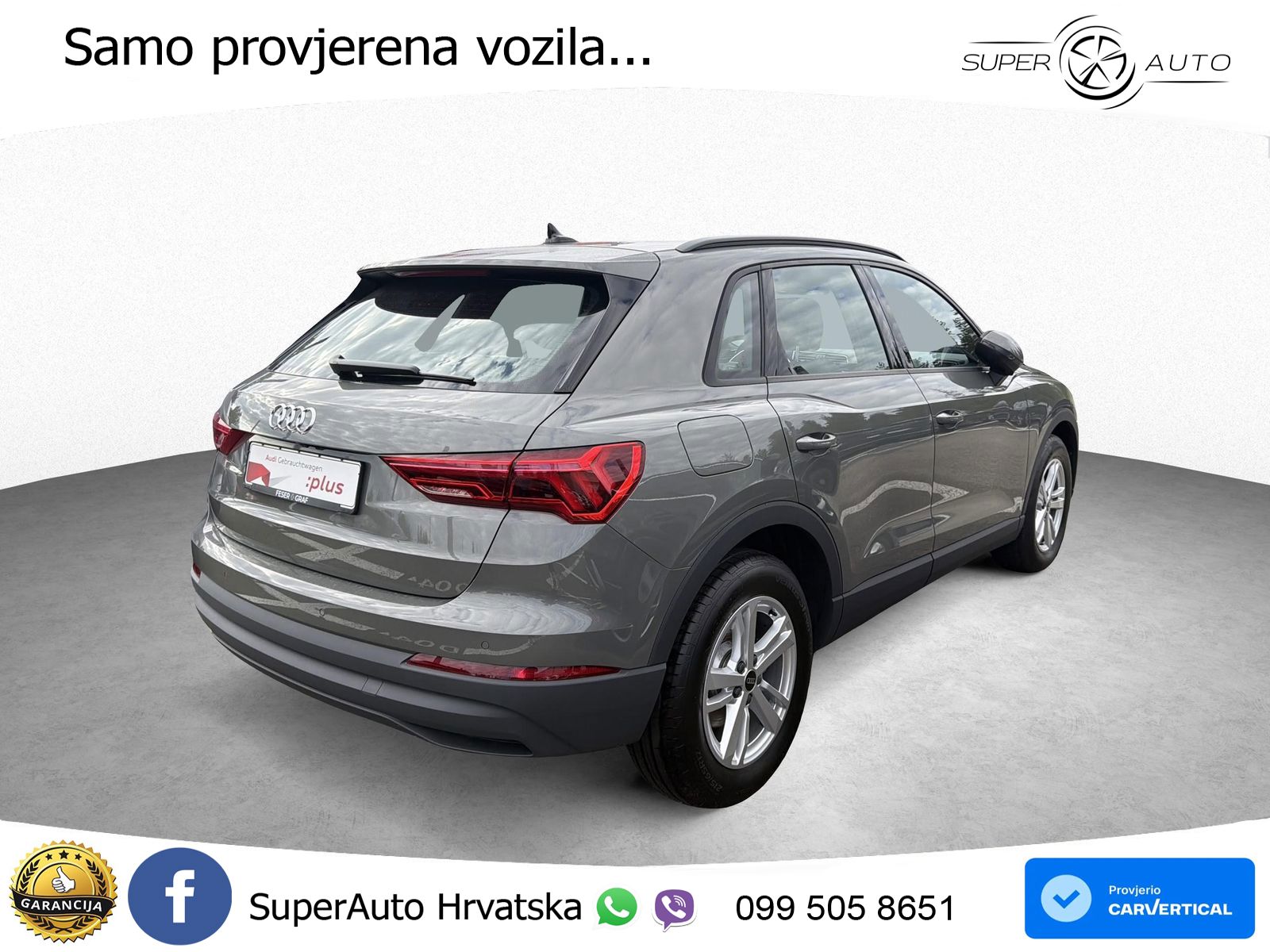 Audi Q3 35 TDI (150 KS) S tronic S line LED+GR SJED+ACC
