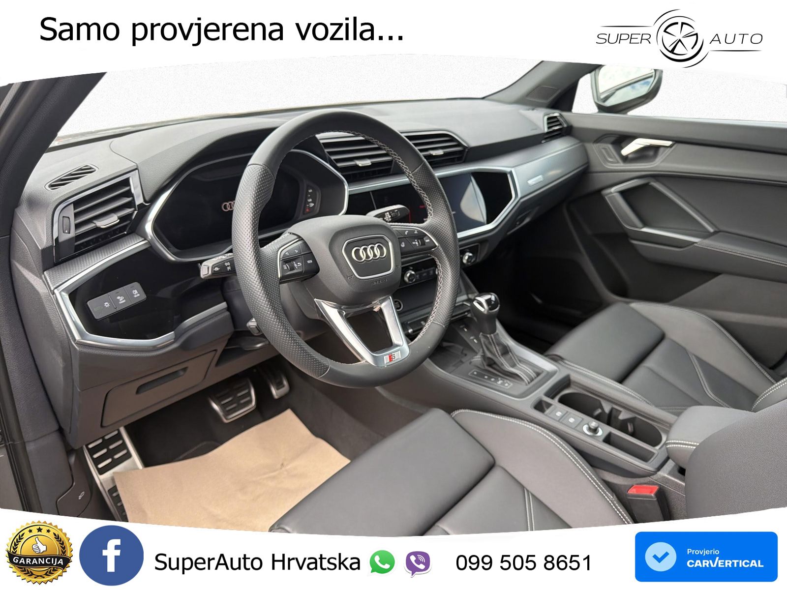 Audi Q3 35 TDI (150 KS) S tronic S line LED+GR SJED+ACC