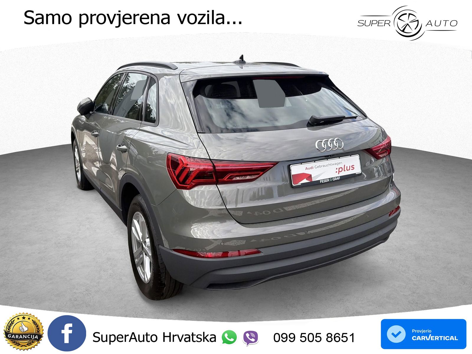 Audi Q3 35 TDI (150 KS) S tronic S line LED+GR SJED+ACC