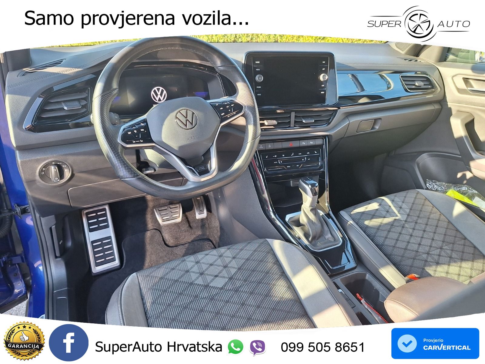 Volkswagen T-Roc 1.5 TSI (150 KS) R-Line MATRIX+GR SJED+KAM