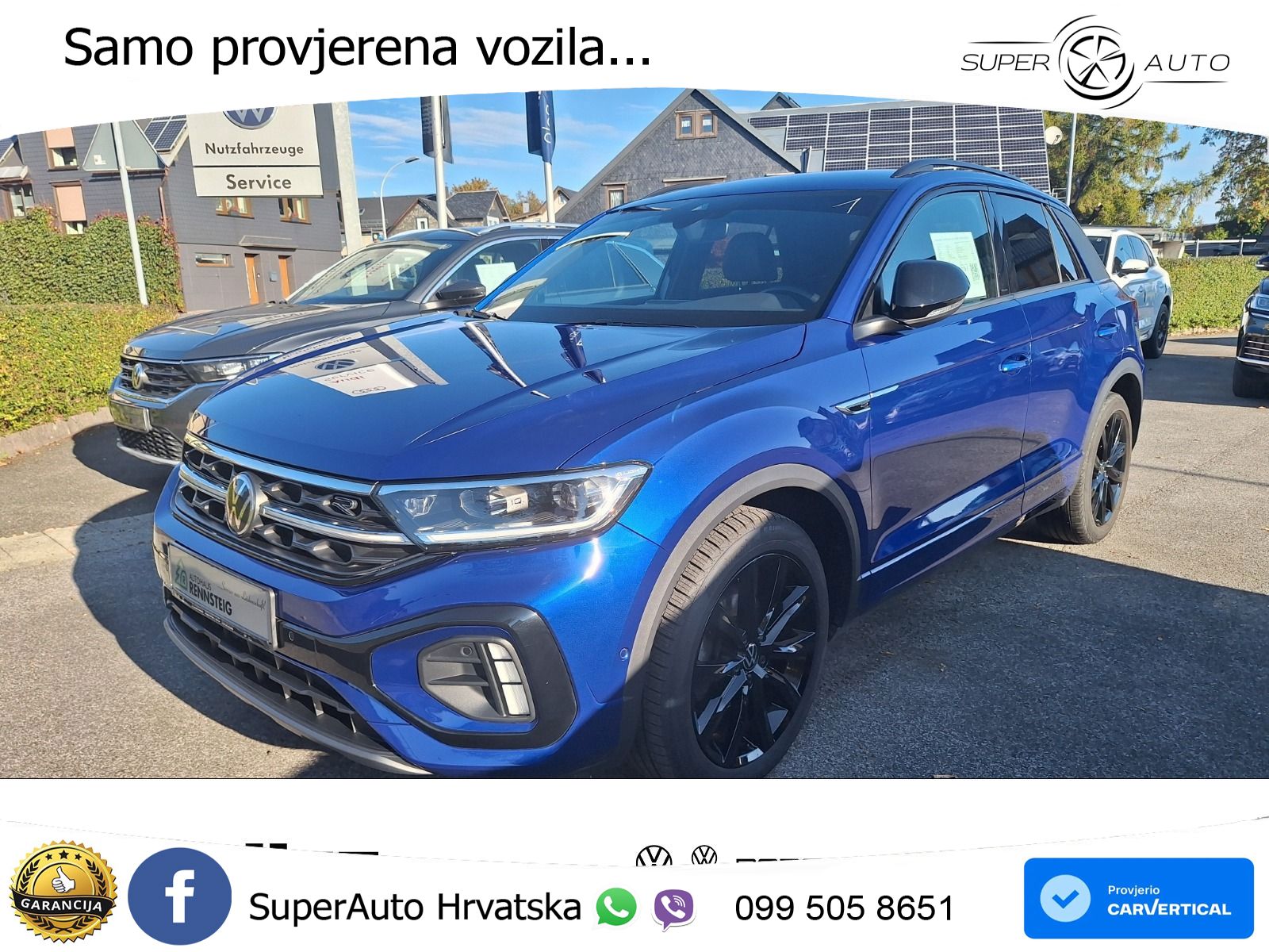 Volkswagen T-Roc 1.5 TSI (150 KS) R-Line MATRIX+GR SJED+KAM