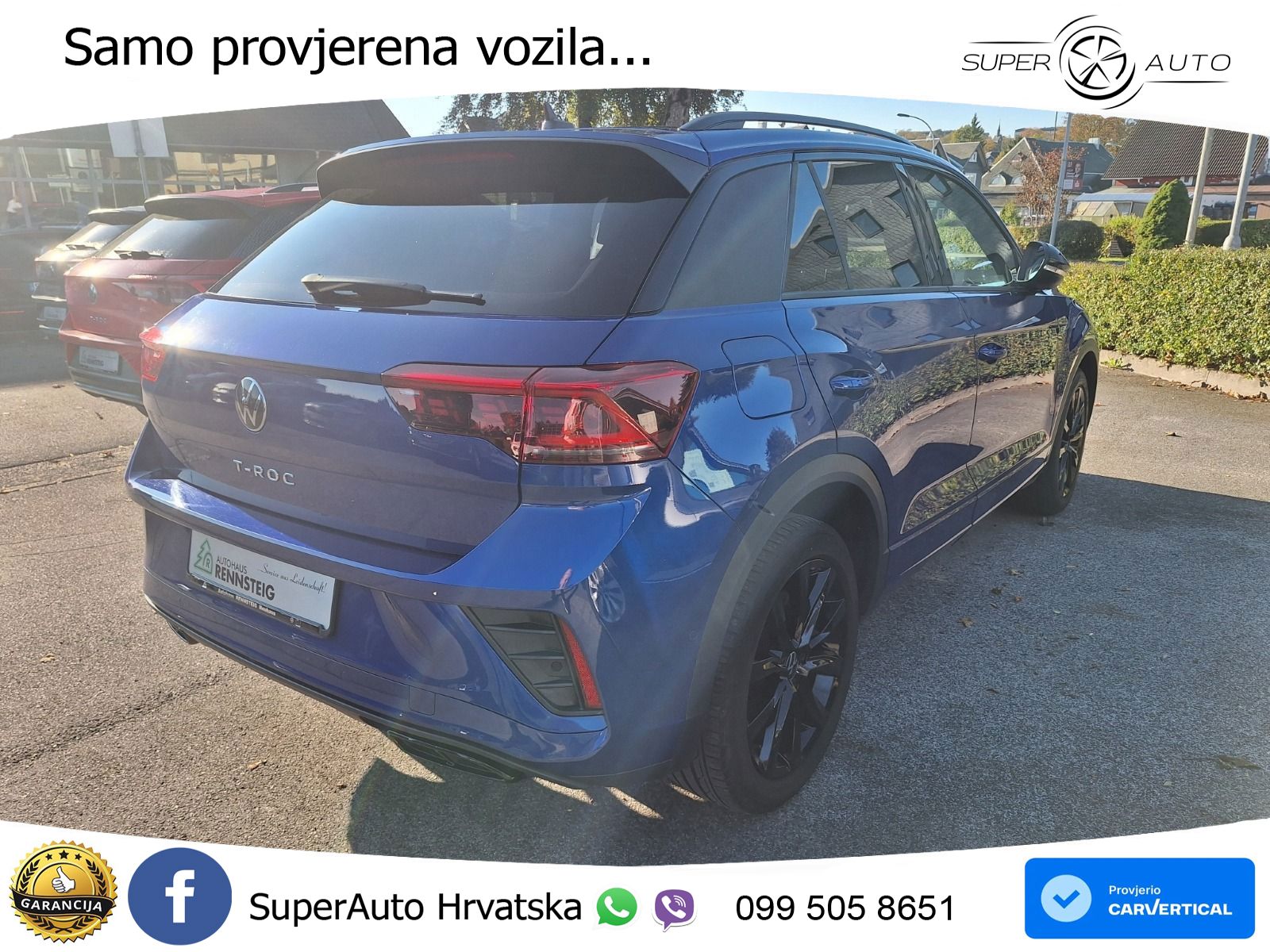 Volkswagen T-Roc 1.5 TSI (150 KS) R-Line MATRIX+GR SJED+KAM