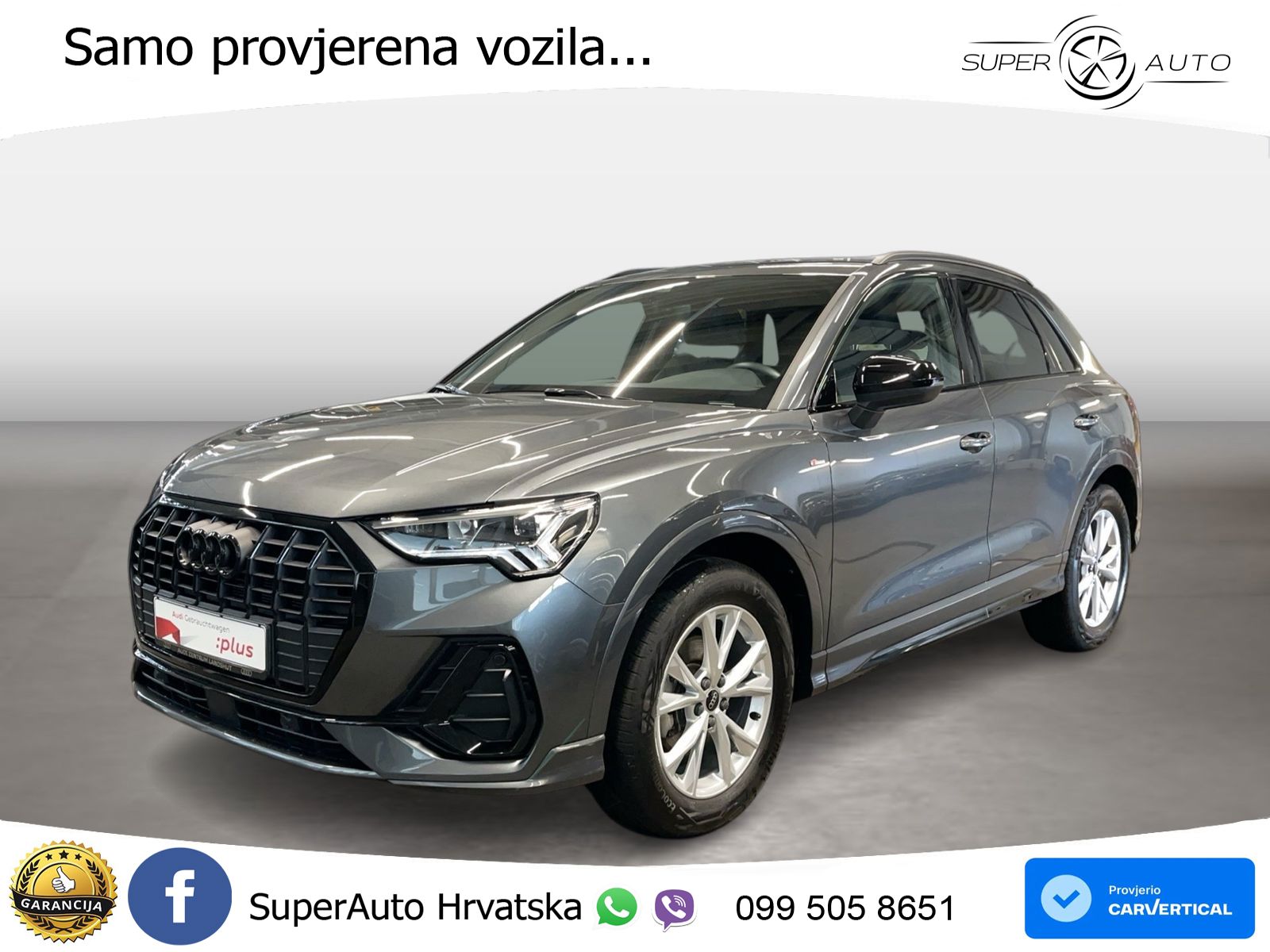 Audi Q3 35 TFSI (150 KS) S tronic S line LED+GR SJED+ACC