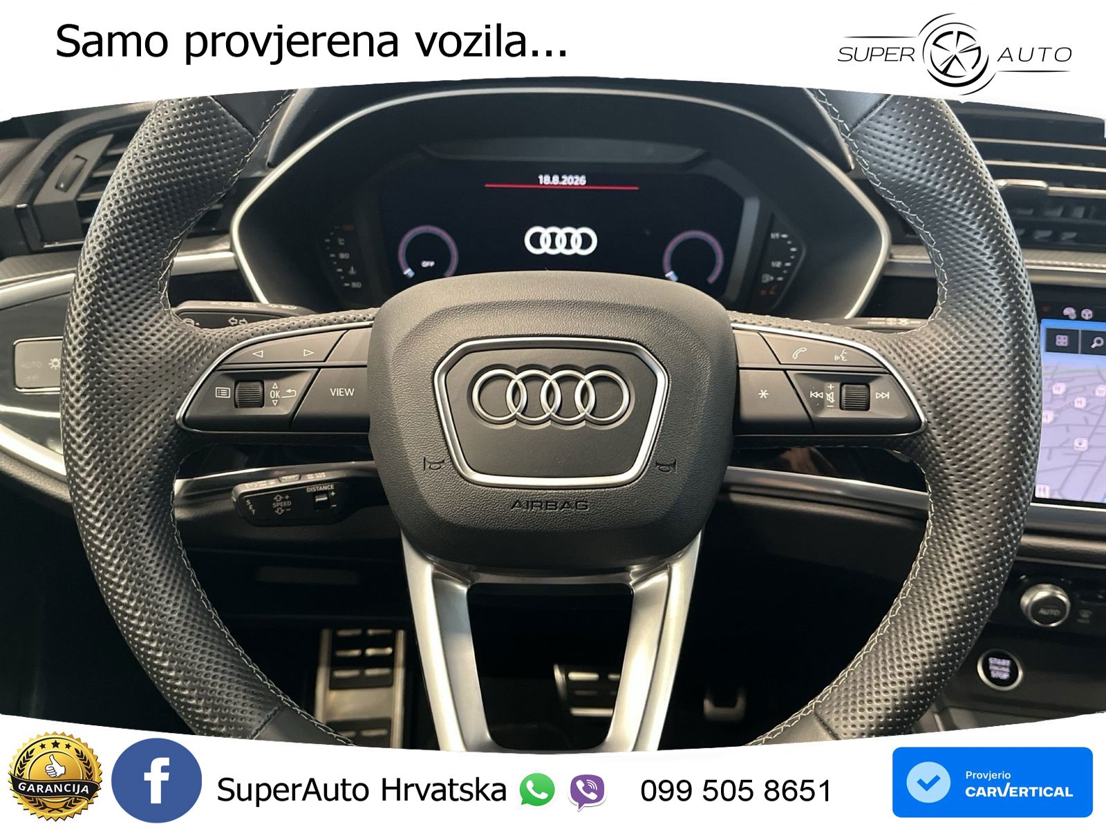 Audi Q3 35 TFSI (150 KS) S tronic S line LED+GR SJED+ACC