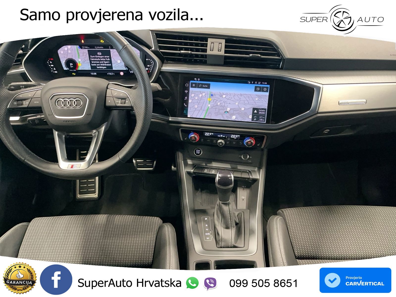 Audi Q3 35 TFSI (150 KS) S tronic S line LED+GR SJED+ACC