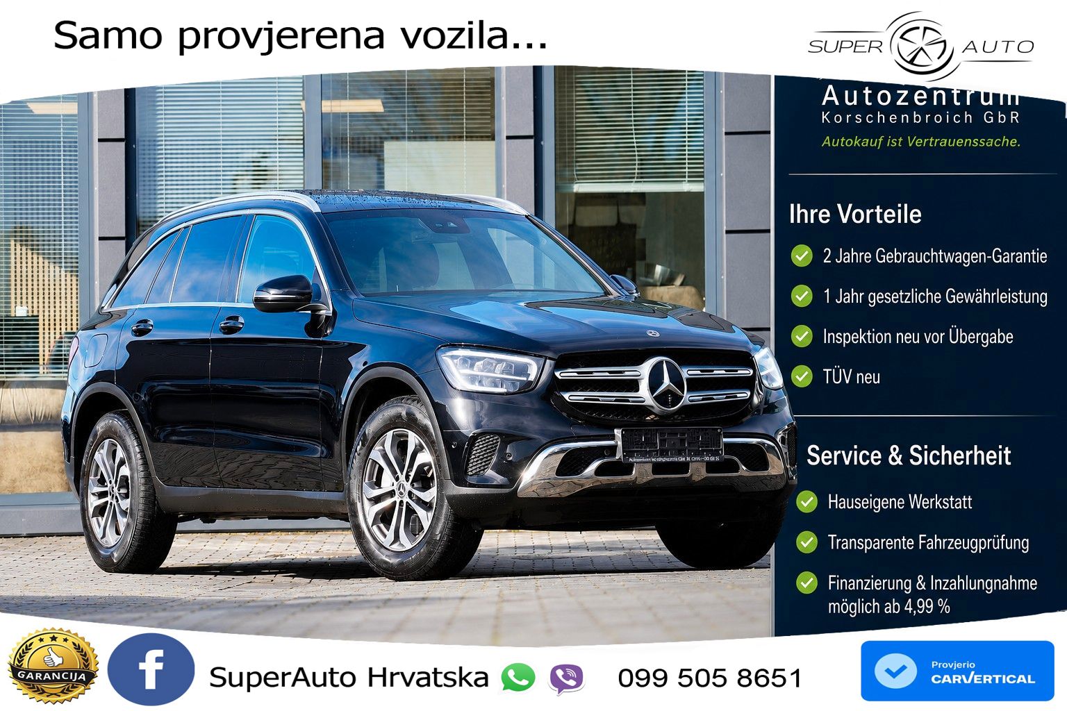 Mercedes GLC 200 (197 KS) 4MATIC G-TRONIC