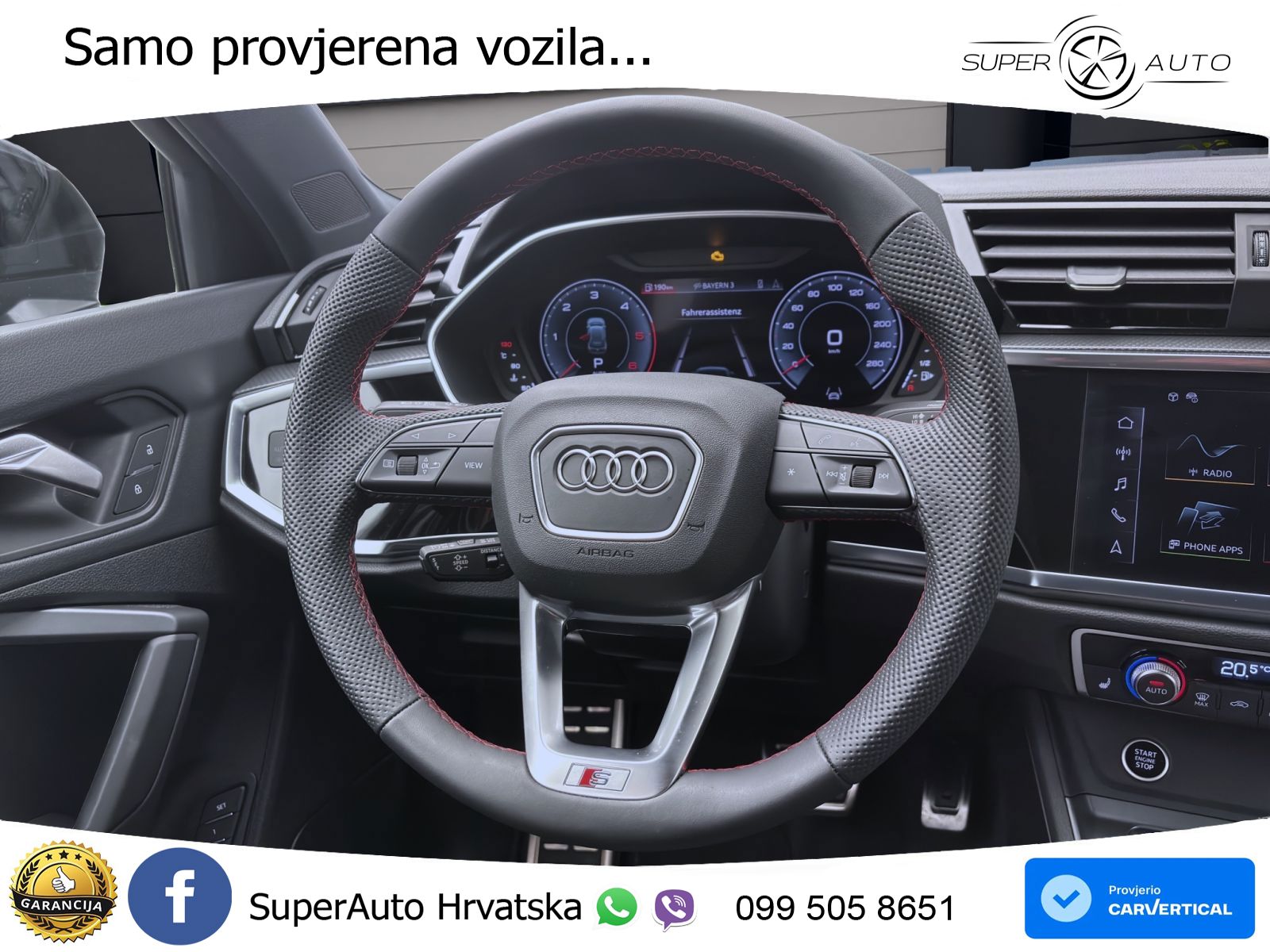Audi Q3 40 TDI (193 KS) quattro S tronic S line MATRIX+GR SJED+KAM