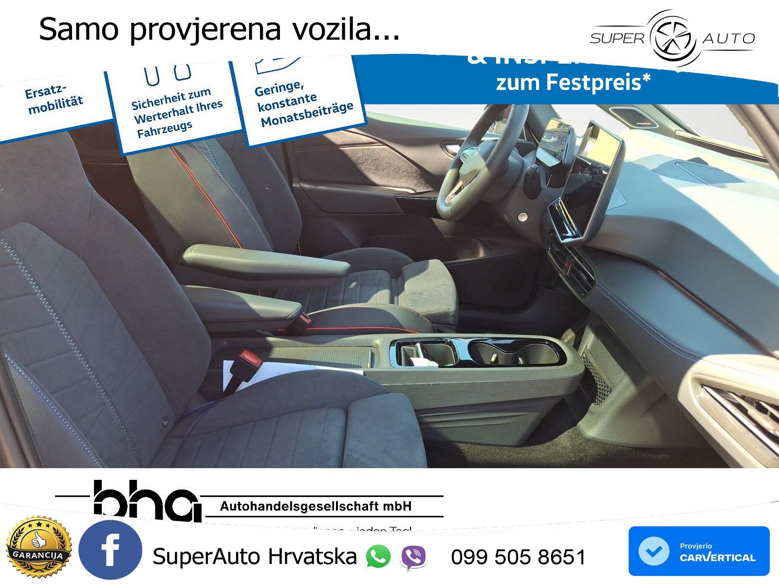Volkswagen ID.3 GTX Performance 84 kWh (326 KS) LED+GR SJED+ACC