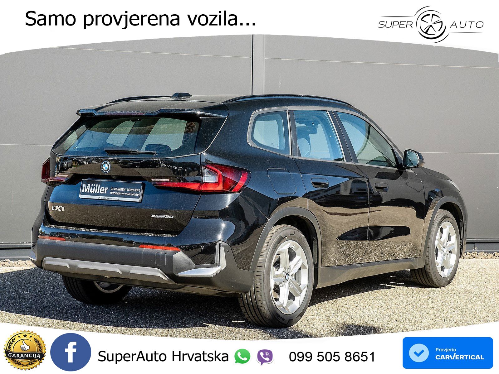 BMW iX1 68 kWh (313 KS) xDrive30 LED+GR SJED+ACC