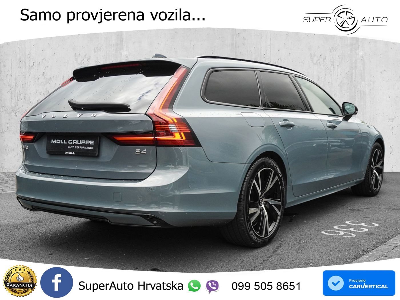 Volvo V90 2.0 B4 Diesel AWD Geartronic ACC+HEAD+4xGR SJED+360+PANO
