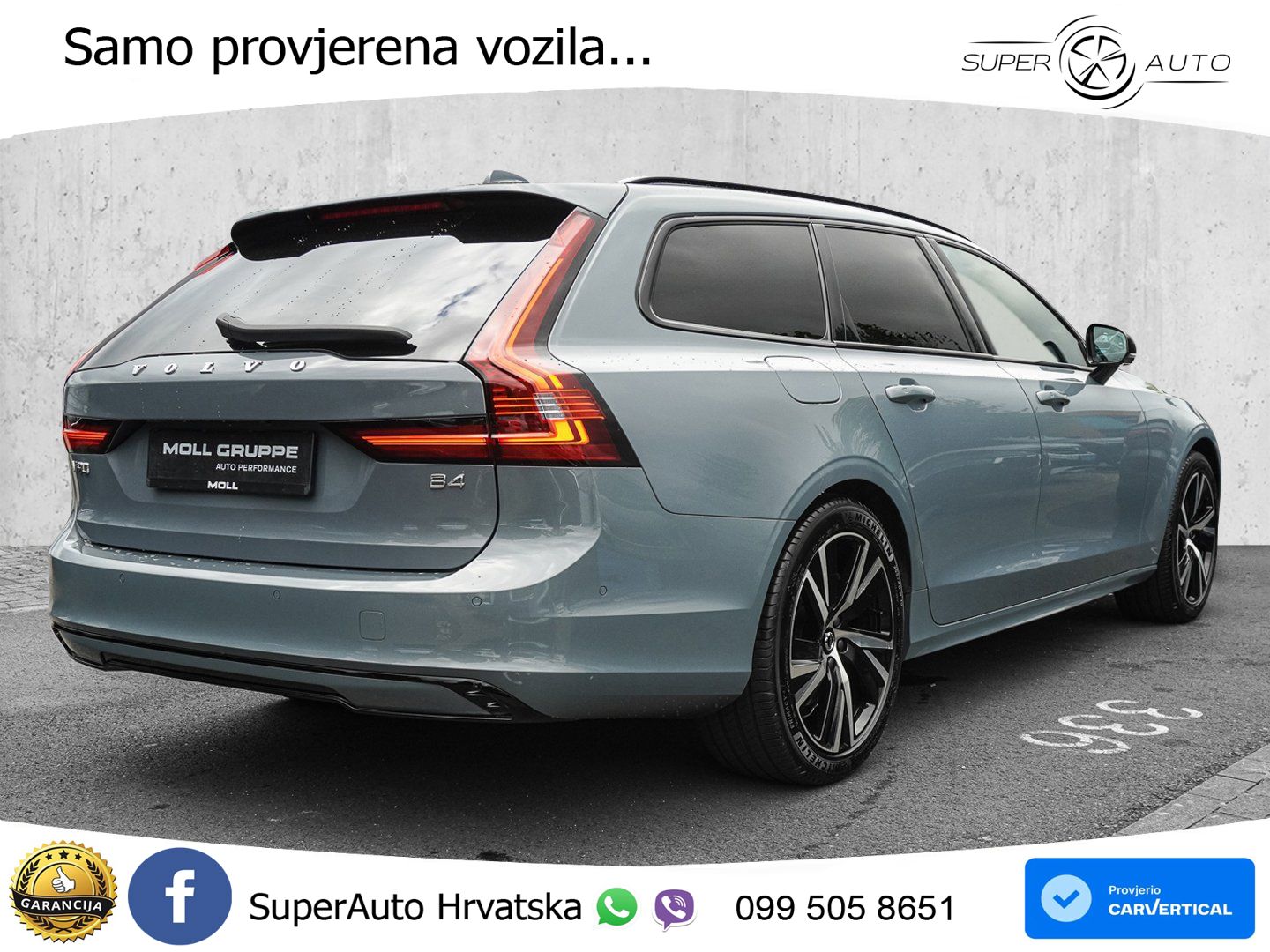 Volvo V90 2.0 B4 Diesel AWD Geartronic ACC+HEAD+4xGR SJED+360+PANO