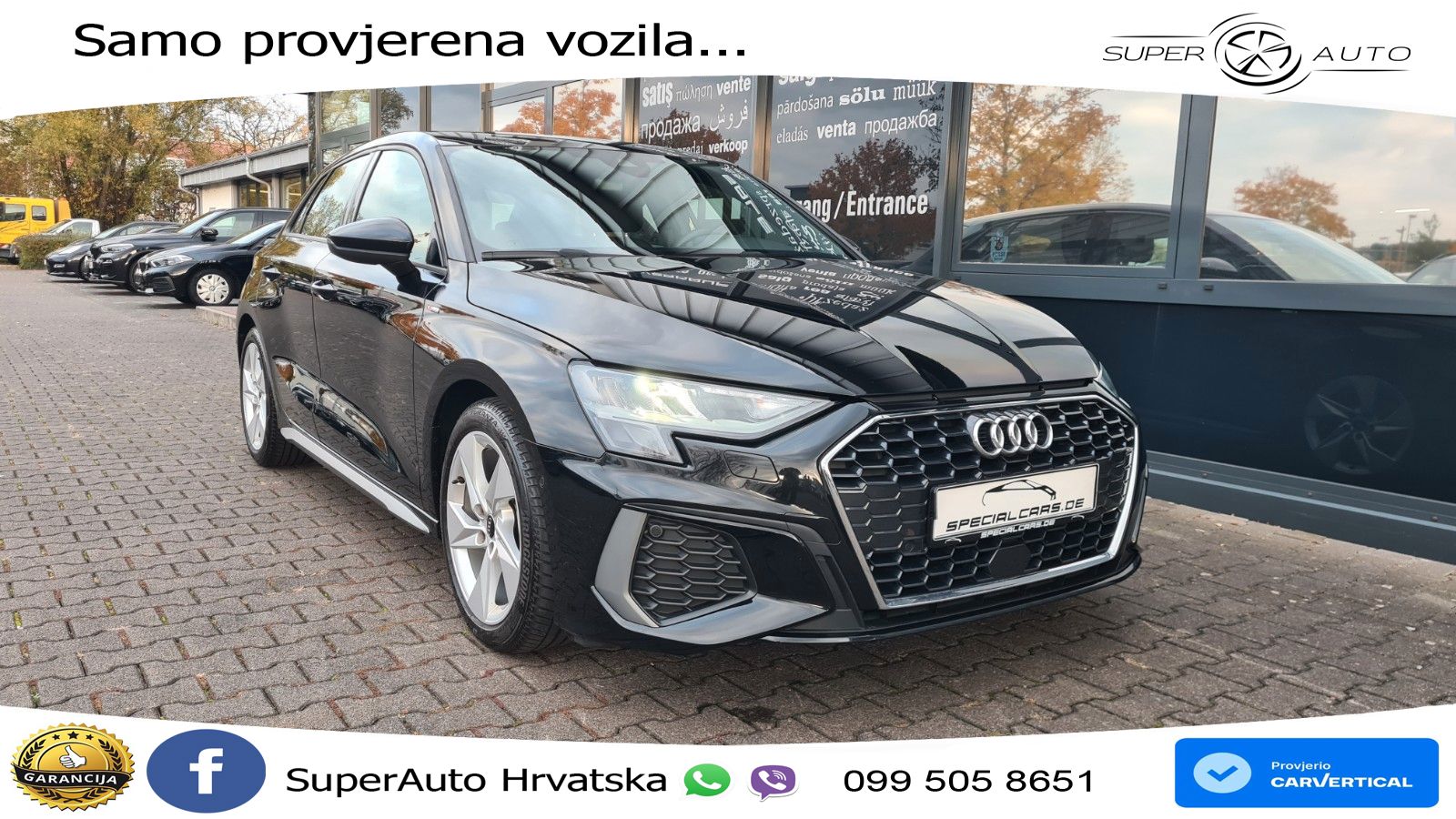Audi A3 30 TDI (116 KS) S tronic S line LED+GR SJED+ACC