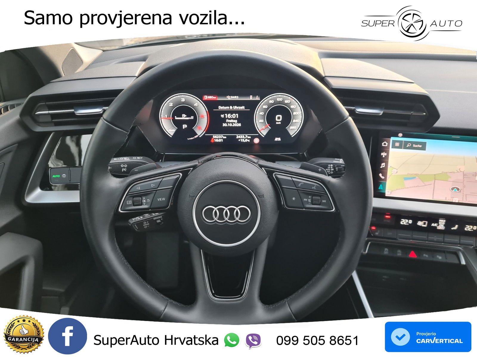 Audi A3 30 TDI (116 KS) S tronic S line LED+GR SJED+ACC