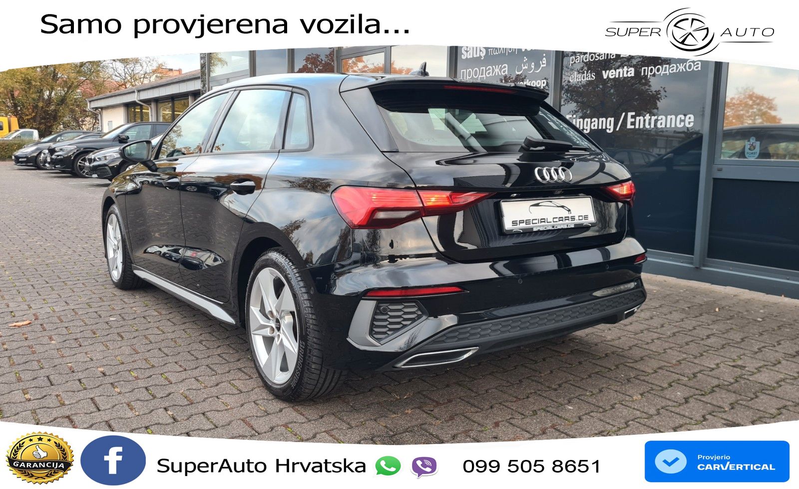 Audi A3 30 TDI (116 KS) S tronic S line LED+GR SJED+ACC