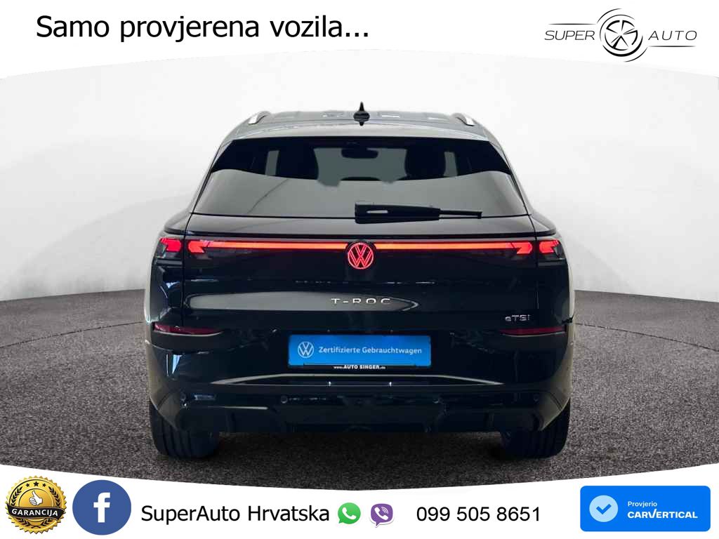 Volkswagen T-Roc 1.5 eTSI (150 KS)  DSG R-Line LED+GR SJED+ACC