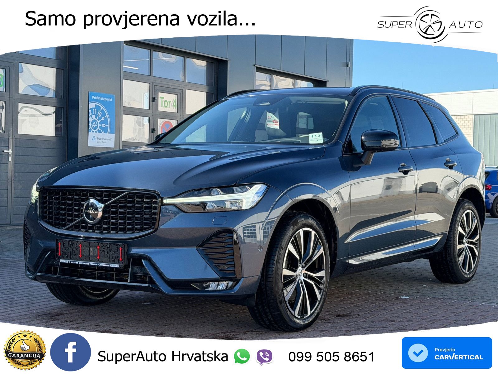 Volvo XC60 B5 Diesel AWD Geartronic ACC+GR SJED+360+PANO