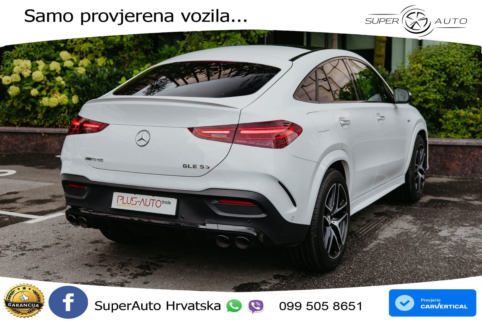 Mercedes AMG GLE Coupe 53 (435 KS) EQ Boost 4MATIC+ AMG SPEEDSHIFT TCT 9G LED+GR SJED+ACC