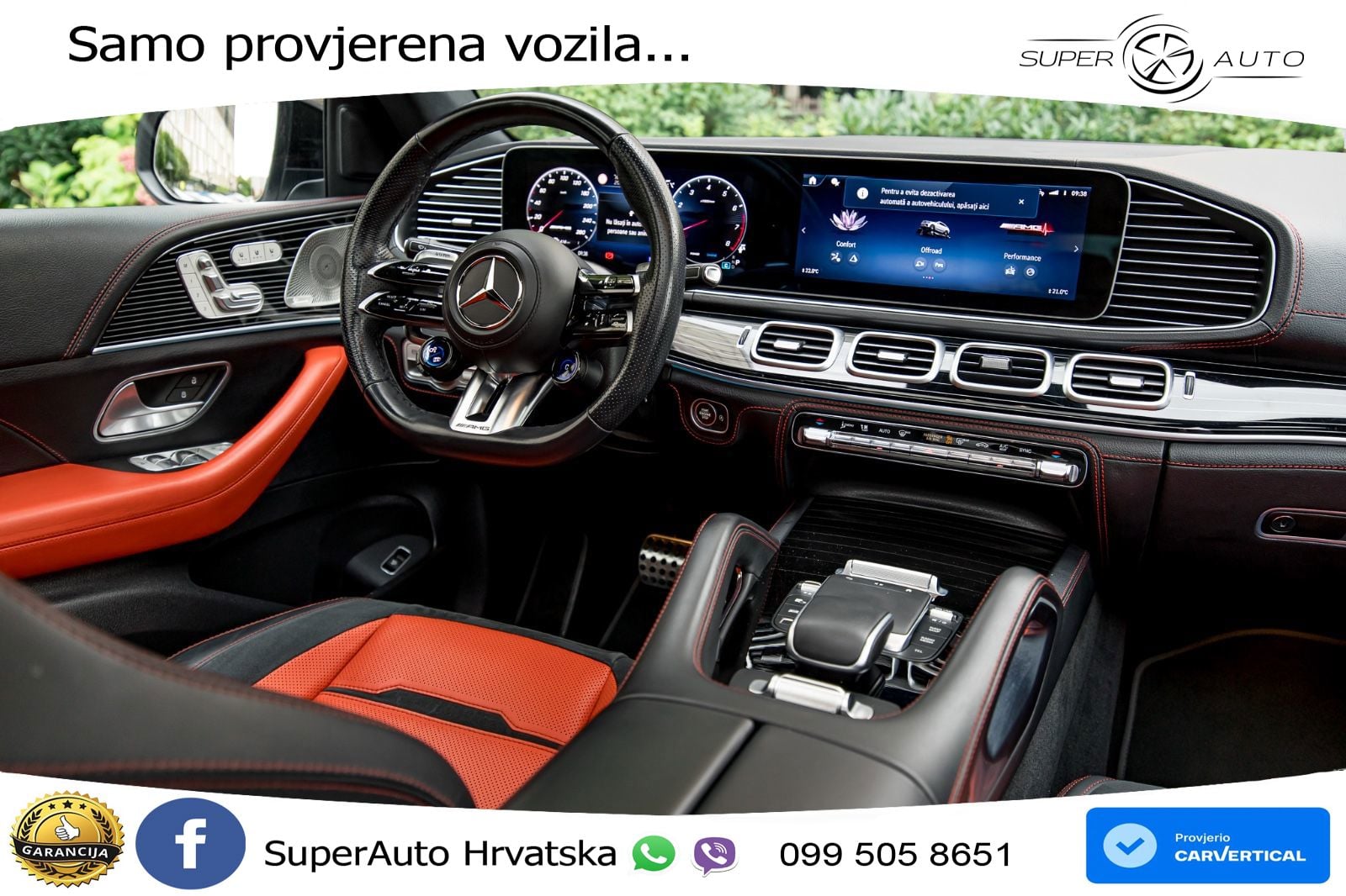 Mercedes AMG GLE Coupe 53 (435 KS) EQ Boost 4MATIC+ AMG SPEEDSHIFT TCT 9G LED+GR SJED+ACC