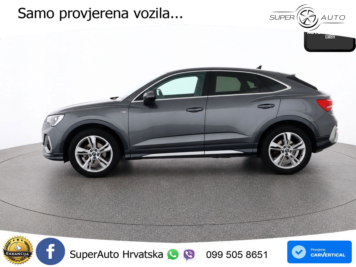 Audi Q3 II Sportback 35 TFSI (150 KS) S tronic S line LED+GR SJED+ACC