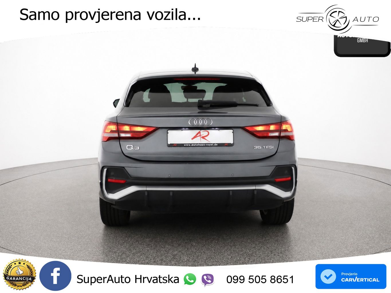 Audi Q3 II Sportback 35 TFSI (150 KS) S tronic S line LED+GR SJED+ACC