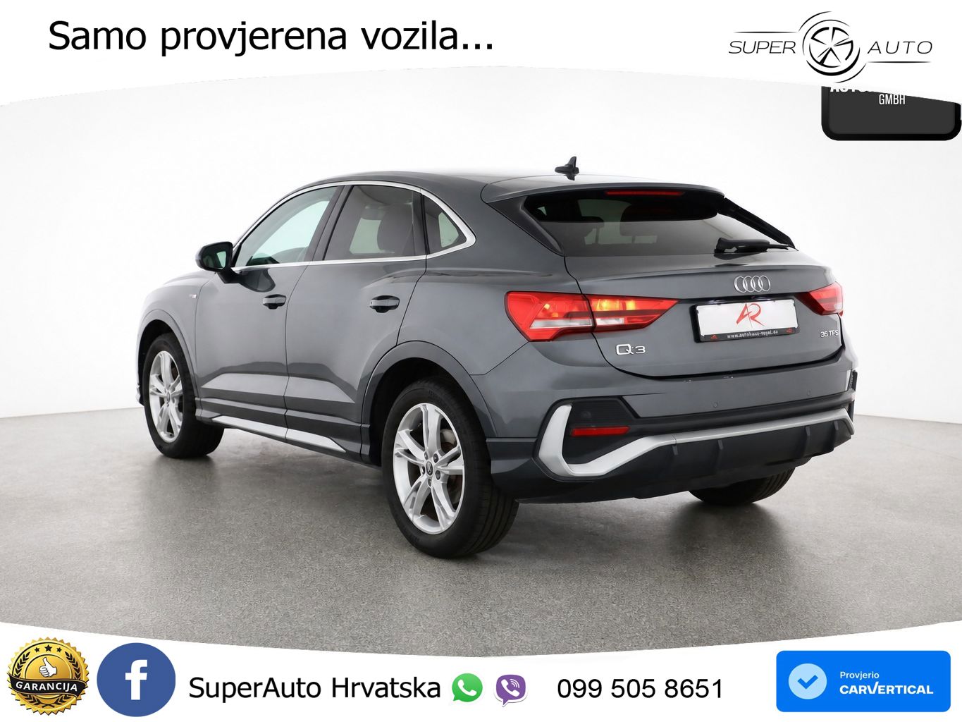 Audi Q3 II Sportback 35 TFSI (150 KS) S tronic S line LED+GR SJED+ACC