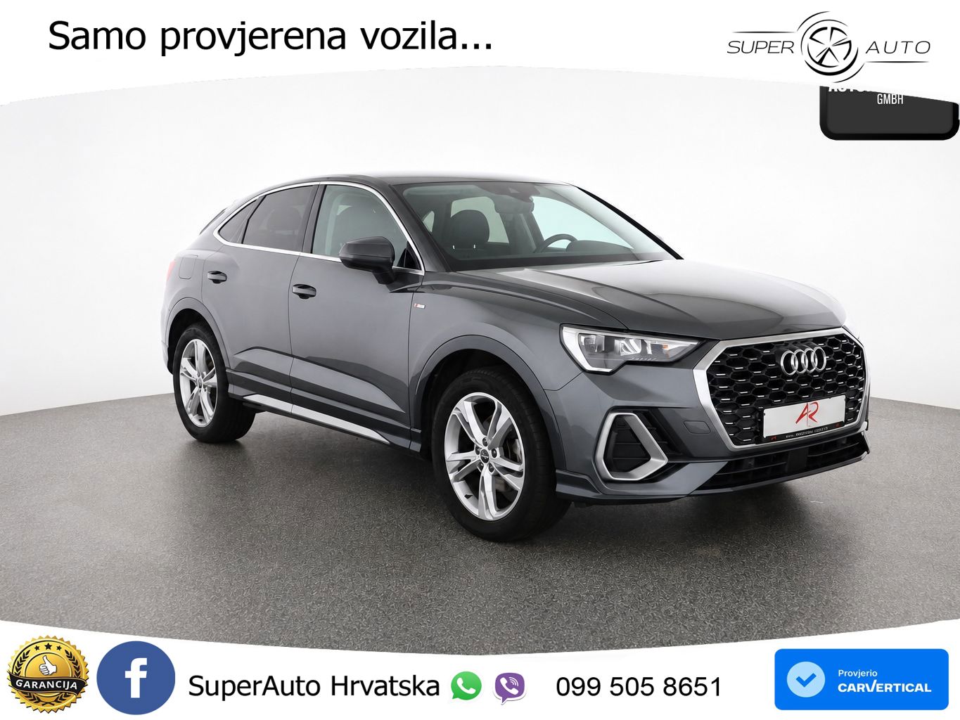 Audi Q3 II Sportback 35 TFSI (150 KS) S tronic S line LED+GR SJED+ACC