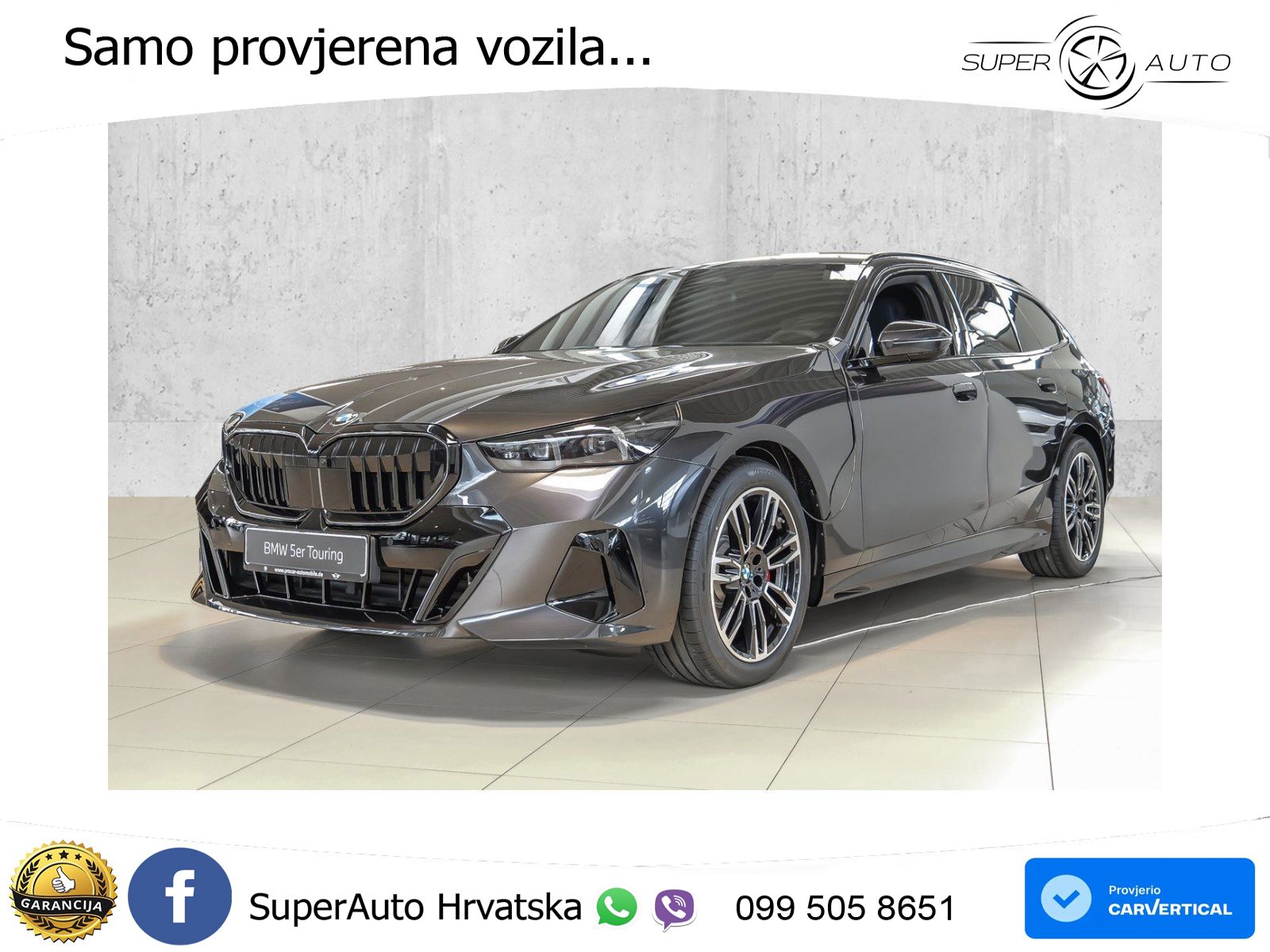 BMW 520d Touring (197 KS) Steptronic M Sport LED+GR SJED+ACC